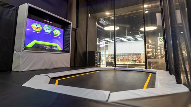 Kinect trambulin visi